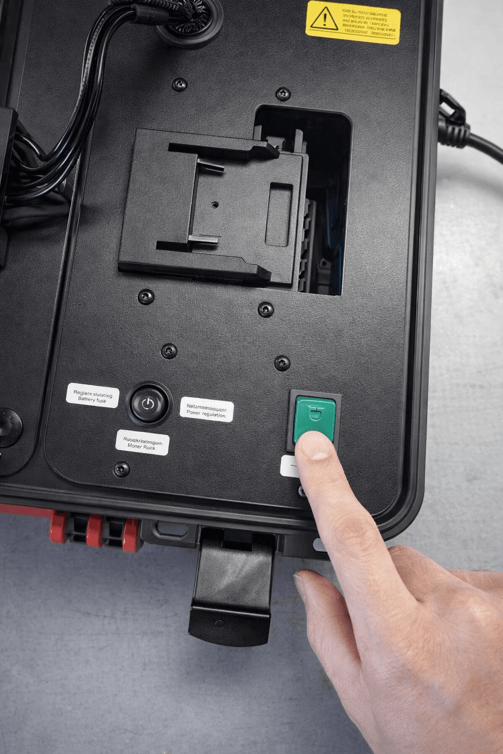 5G Case – Power Button Detail