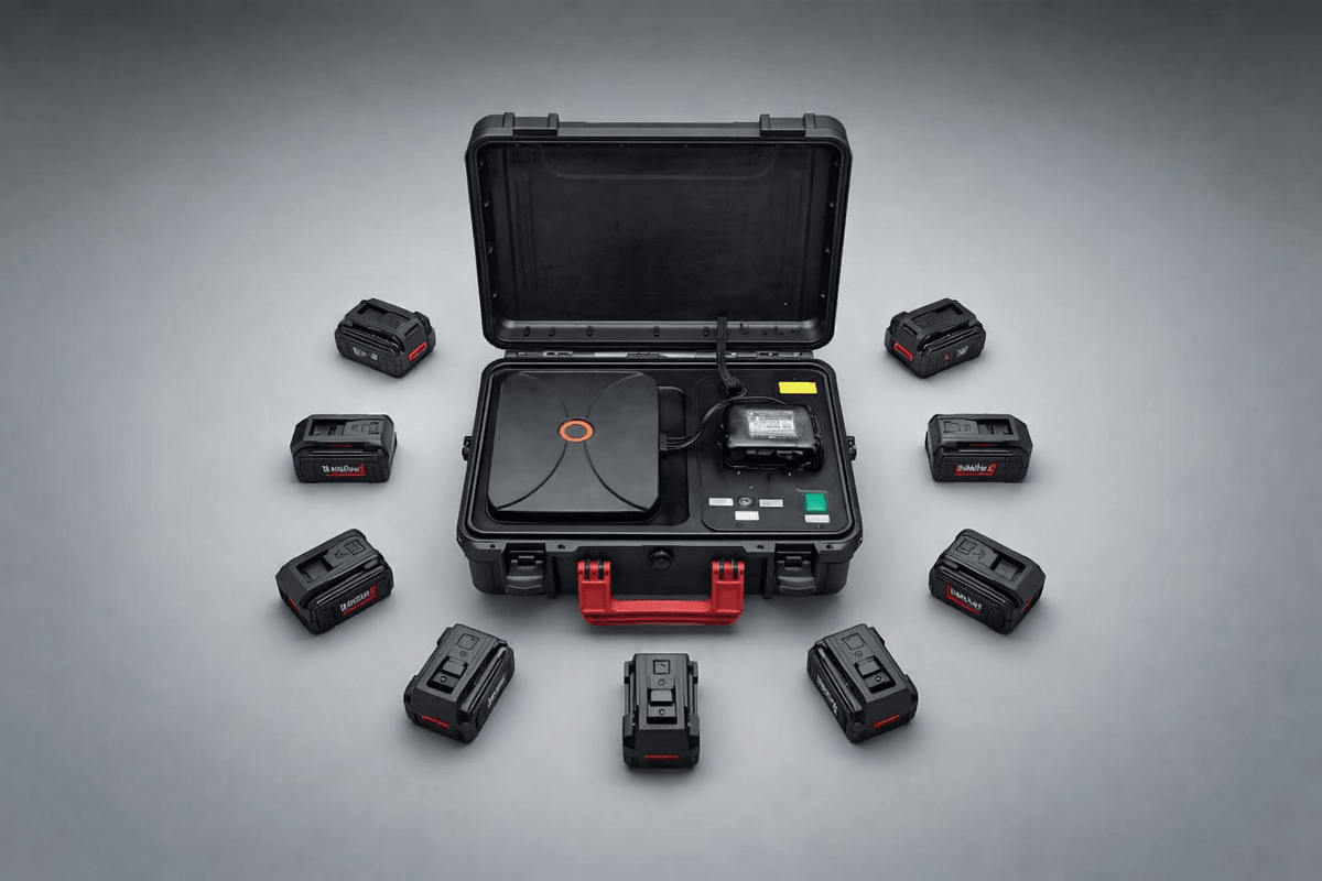 9 Brennenstuhl Markenadapter – Kompatibel mit Bosch, Dewalt, Milwaukee, Makita, Festool, Metabo CAS, Einhell, Hikoki und Fein