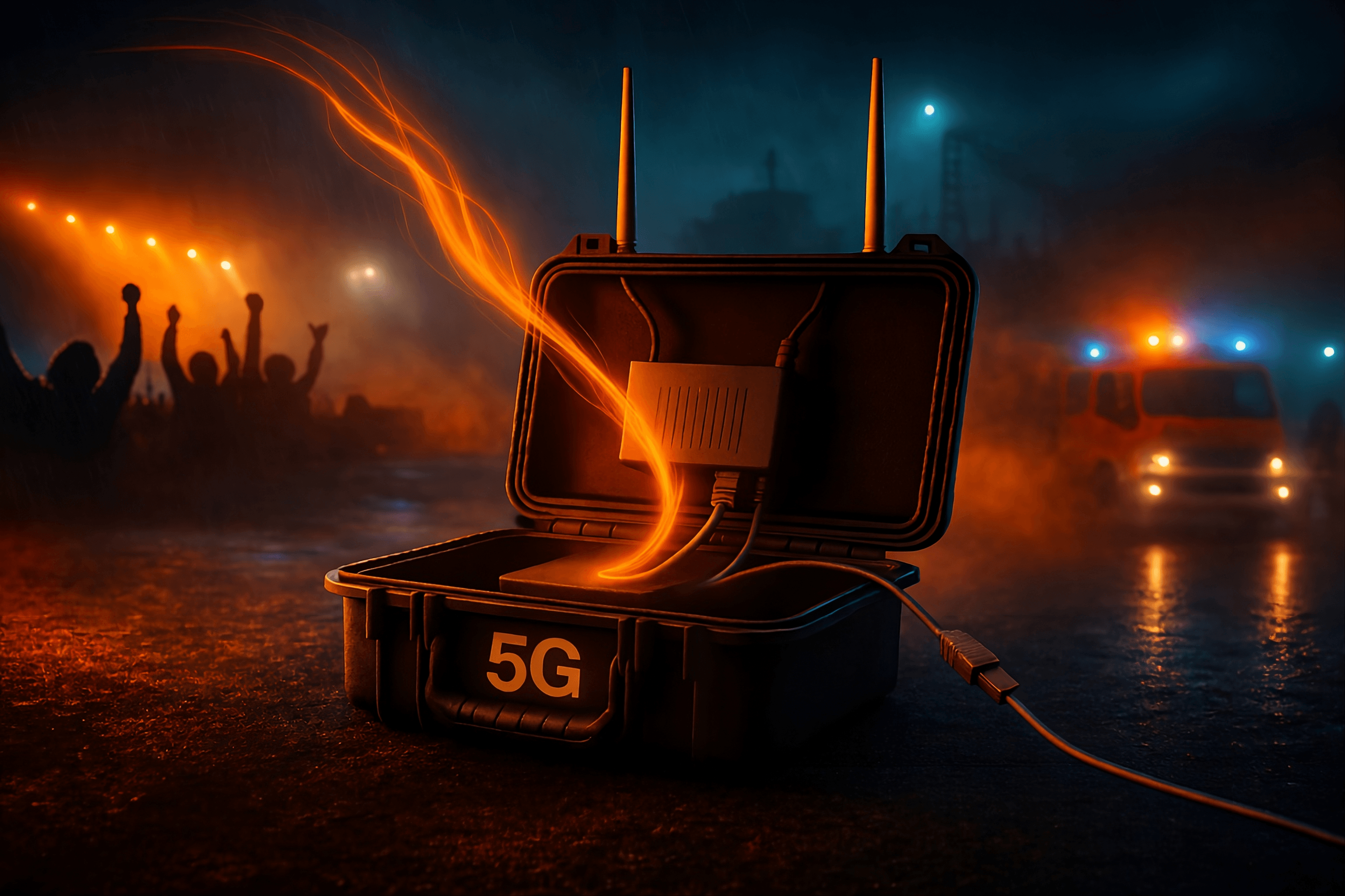 5G Case by Comms Connect – Kein Netz? Unser Problem.